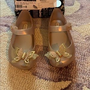 Mini Melissa Butterfly 🦋 Maryjane wedge size 8
